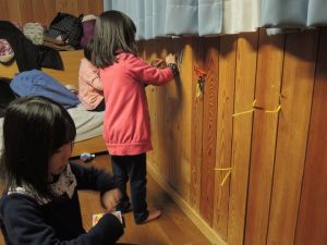 お部屋を飾り付け お部屋を飾り付け